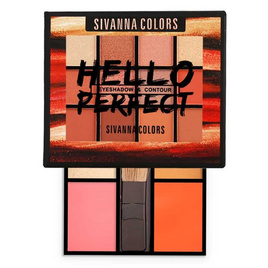 Sivanna พาเลทแต่งหน้า Makeup Studio Hello Perfect HF5016 21.5 กรัม - Sivanna, 7Online