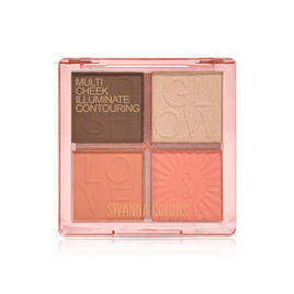 Sivanna ไฮไลท์ คอนทัวร์ Multi Cheek Contouring HF148 10.6 กรัม - Sivanna, ผิวหน้า