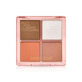 Sivanna ไฮไลท์ คอนทัวร์ Multi Cheek Contouring HF148 10.6 กรัม - Sivanna, ผิวหน้า