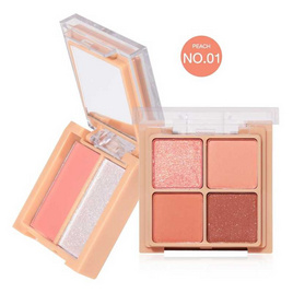 Sivanna พาเลทแต่งหน้า Pocket Candy Face Palette HF182 9.6 กรัม - Sivanna, 7Online