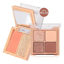 Sivanna พาเลทแต่งหน้า Pocket Candy Face Palette HF182 9.6 กรัม - Sivanna, เครื่องสำอาง