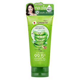 Smooto เจลว่านหางจระเข้ Aloe-E Snail Bright Gel 200 กรัม - Smooto, skincare กู้ผิวสวย ปราบผิวเสีย