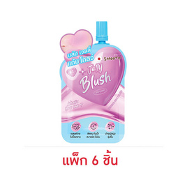 Smooto บลัชออน What's Your Love Jelly Blush 3 กรัม (แพ็ก 6 ชิ้น) - Smooto, แก้ม