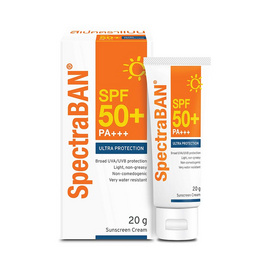 Spectraban Anti UVA-UVB With SPF 50+ PA+++ 20 กรัม - Spectraban, ครีมกันแดด