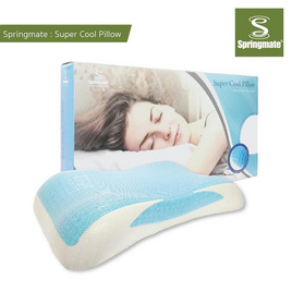 Springmate หมอนเมมโมรี่โฟม Super Cool Pillow - Springmate, หมอนหนุนและหมอนข้าง