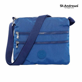St.Andrews กระเป๋าสะพาย cross body รุ่น SSH1002 - สีน้ำเงิน - St.Andrews, กระเป๋าพาดลำตัว คาดเอว