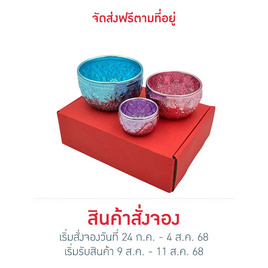 Suchai small bowl set สุชัยแม่ลูก - SUCHAI CRAFT, อุปกรณ์ให้อาหาร