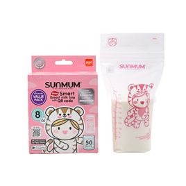 Sunmum ถุงเก็บน้ำนมแม่ 8 ออนซ์ 50 ใบ - Sunmum, อุปกรณ์บรรจุน้ำนม แผ่นซับน้ำนม