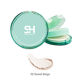 Sweet Heart แป้งพัพ Acne Clear Smooth Powder SPF30 PA+++ 6 กรัม - Sweet Heart, เครื่องสำอาง