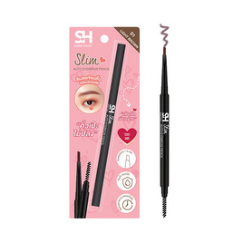 Sweet Heart ดินสอเขียนคิ้ว Slim Auto Eyebrow Pencil 0.12 กรัม - Sweet Heart, เครื่องสำอาง