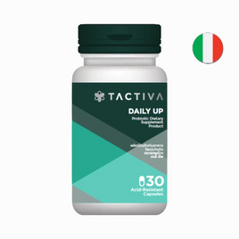 TACTIVA Daily Up โพรไบโอติก บรรจุ 30 แคปซูล - TACTIVA, บำรุงระบบทางเดินอาหาร (ย่อยอาหาร, การขับถ่าย ดีท็อกซ์)