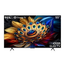 TCL ทีวี 55C655 Google TV 55 นิ้ว 4K UHD QLED รุ่น 55C655  - TCL, เครื่องใช้ไฟฟ้าขนาดใหญ่