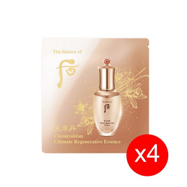THE WHOO เอสเซ้นส์ Cheonyuldan Ultimate Regenerative Essence 1มล. (4ซอง) - THE WHOO, ดูแลลบเลือนริ้วรอย