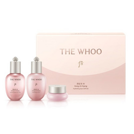 THE WHOO กิ๊ฟเซตบำรุงผิวหน้า Gongjinhyang Hydrating Gift Set (3ชิ้น) - THE WHOO, เพิ่มความชุ่มชื้น