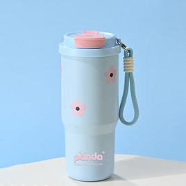 TINTIN SHOP (PANDA) แก้วน้ำสแตนเลสพาสเทล ขนาด 750 ML - TinTin Shop, บ้านและสวน