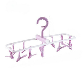 TIN TIN พวงตากผ้าพับได้ 12 หนีบ 1 แถม 1 - TIN TIN