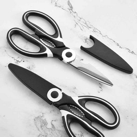 TIN TIN กรรไกรตัดอาหารสแตนเลส 1 แถม 1 - TIN TIN, อุปกรณ์ทำครัว