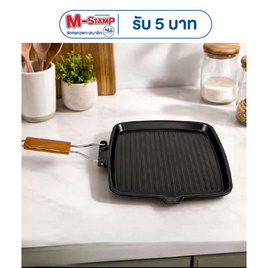 TIN TIN กระทะย่างสเต็ก ขนาด 24 CM. - TIN TIN, อุปกรณ์ทำครัว