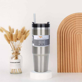 TIN TIN แก้วเก็บความเย็น 890 ML - Silver - TIN TIN, ห้องครัวและอุปกรณ์