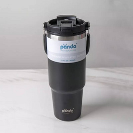 TIN TIN แก้วเก็บอุณหภูมิ 900 Ml - ดำ - TIN TIN, อุปกรณ์ทำครัว