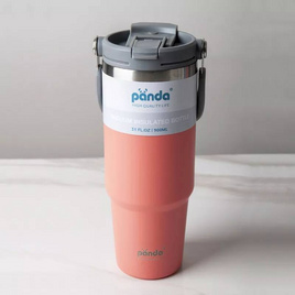 TIN TIN แก้วเก็บอุณหภูมิ 900 Ml - ชมพู - TIN TIN, อุปกรณ์ทำครัว