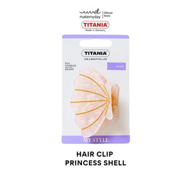TITANIA Hair Clip กิ๊บหนีบผม สี Princess Shell - TITANIA, เครื่องประดับผู้หญิง