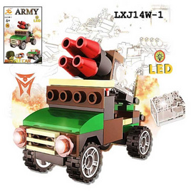 TM QMAN ตัวต่อ Army 2in1 มี LED คละแบบ (เซต 3 กล่อง) - Qman, เกมและของเล่นเด็ก