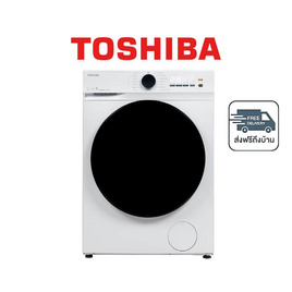 TOSHIBA เครื่องซักอบผ้าฝาหน้า ซัก 8.5 กก. อบ 6 กก. รุ่น TWD-T21BU95UWT(WW) - Toshiba, เครื่องซักผ้า และอบผ้า