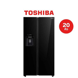 TOSHIBA ตู้เย็น Side by Side ความจุ 20 คิว รุ่น GR-RS755WIA-PGTH(22) - Toshiba