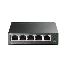 TP-Link TL-SF1005LP 5-Port 10/100Mbps Desktop Switch with 4-Port PoE - TP-Link, อุปกรณ์เครือข่าย