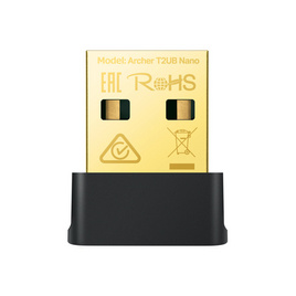 TP-Link อแดปเตอร์ USB Archer T2UB NANO - TP-Link, อุปกรณ์เครือข่าย