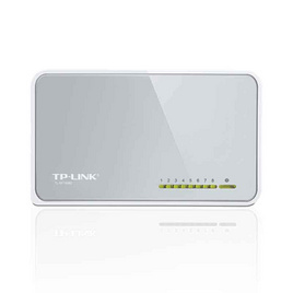 TP-Link อุปกรณ์ขยายช่องสัญญาณ Wi-Fi  TL-SF1008D 8-Port 10/100Mbps Desktop Switch - TP-Link, สวิชต์ฮับ