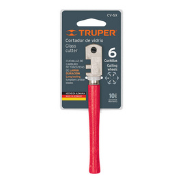 TRUPER คัตเตอร์ตัดกระจก 0.17 นิ้ว พร้อมใบมีด 6 ใบ - TRUPER, เครื่องมือและอุปกรณ์ตัด