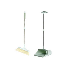 TS Modern Living ชุดไม้กวาด broom หัวไม้กวาดปรับหมุนได้ 180 องศา รุ่น CLEANING0017 - TS Modern Living, ไม้กวาดและที่โกยผง