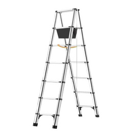 TS Modern living บันไดอลูมิเนียม ทรง A ยืดหดได้ - TS Modern Living, เครื่องมือช่าง