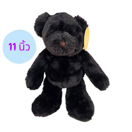 Take Toys Bear ตุ๊กตาหมีขนปุย 11 นิ้ว สี Black - Taketoys, เกมและของเล่นเด็ก