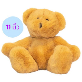 Take Toys Bear ตุ๊กตาหมีขนปุย 11 นิ้ว สี Brown - Taketoys, ของเล่น