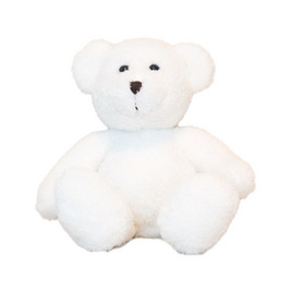 Take Toys Bear ตุ๊กตาหมีขนปุย 11 นิ้ว สี O/White - Taketoys, เกมและของเล่นเด็ก