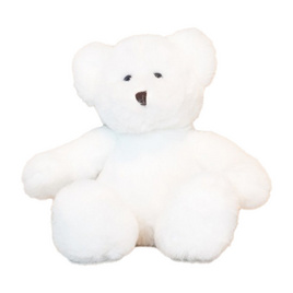 Take Toys Bear ตุ๊กตาหมีขนปุย 11 นิ้ว สี White - Taketoys, ตุ๊กตา