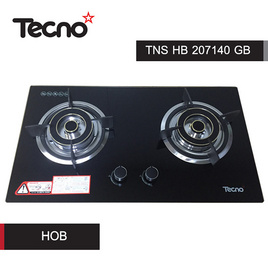 Tecnostar เตาแก๊ส 2 หัวเตา รุ่น TNS HB 207140 GB - Tecnostar, ห้องครัวและอุปกรณ์