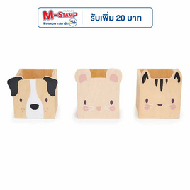 Tender Leaf Toys เฟอร์นิเจอร์เด็ก-ไม้ กล่องดินสอลายสัตว์น้อย Pet Pencil Holders - Tender Leaf Toys, เครื่องนอนและเฟอร์นิเจอร์สำหรับเด็ก