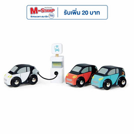 Tender Leaf Toys ของเล่นไม้ ชุดรถสมาร์ทคาร์ Smart Car Set - Tender Leaf Toys, ของเล่น