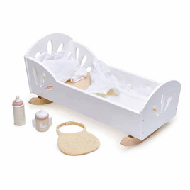 Tender Leaf Toys ของเล่นไม้ เปลนอนตุ๊กตาตัวน้อย Sweet Dreams Dolly Bed - Tender Leaf Toys, เกมและของเล่นเด็ก