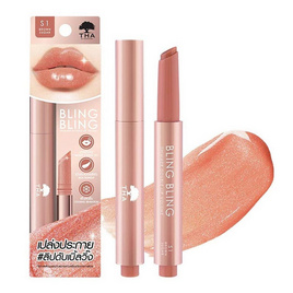 Tha By Nongchat ลิปกลอส Bling Bling Shimmer Double Lip Volume 2 กรัม - Tha By Nongchat, เครื่องสำอาง