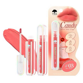 Tha By Nongchat ลิปซอฟต์แมทท์ Candy Mousse Matte Lip 2.5 กรัม - Tha By Nongchat, Tha By Nongchat