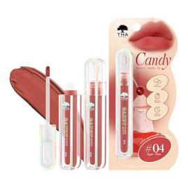 Tha By Nongchat ลิปซอฟต์แมทท์ Candy Mousse Matte Lip 2.5 กรัม - Tha By Nongchat, เครื่องสำอาง