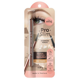 Thai Moni ดินสอเขียนคิ้ว Pro Slim Water Proof Eyebrow Pencil 0.06 กรัม - Thai Moni, เครื่องสำอาง