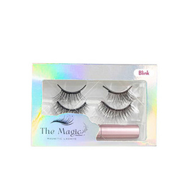 The Magic เซ็ทขนตาปลอม Magnetic Lasheye รุ่น Blink Set (ขนตาแม่เหล็ก2คู่+อายไลเนอร์) - The Magic, อุปกรณ์สำหรับแต่งหน้า