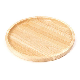 The Wood's Tale จานไม้ ถาดไม้ CIRCLE PLATE - The Wood's Tale, ห้องครัวและอุปกรณ์