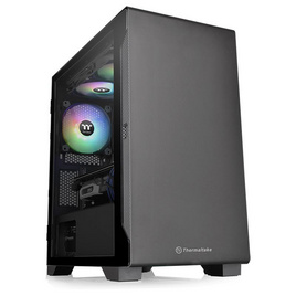 Thermaltake เคสคอมพิวเตอร์ S100 Tempered Glass Micro Chassis - Thermaltake, คอมพิวเตอร์